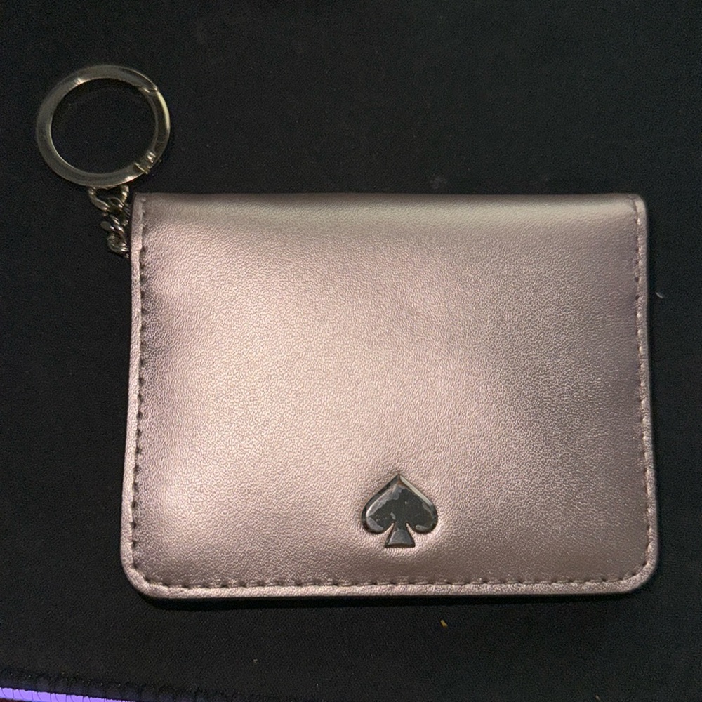 Kate Spade New York‎  Leather Card Wallet Zip Around  Keyring